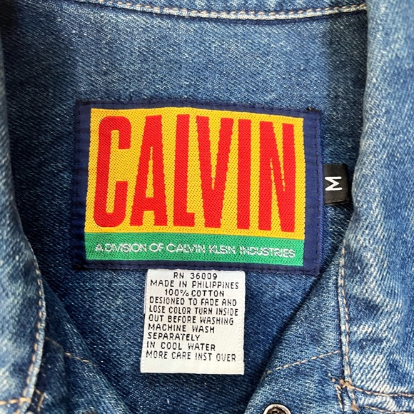 Calvin Klein Jean Jacket - Picture 2 of 13